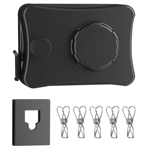 Retractable Clothesline Clothes Line Retracting Outdoor Indoor,Anti Sagging Waterproof Lock Enhancement Black - color: W-anti Sag-black