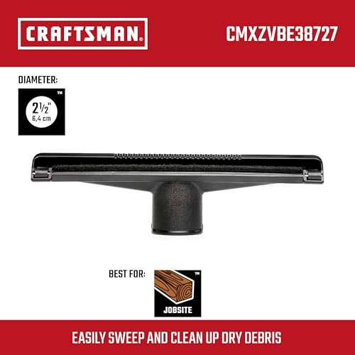 CRAFTSMAN CMXZVBE38727 2-1/2 in. Dry Nozzle Wet Dry Shop Vacuum Attachment - style: Dry Nozzle