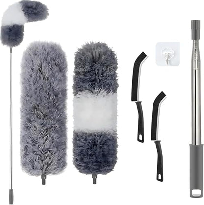 Dusters for Cleaning,Microfiber Duster with ExtensionPole,Cleaner Duster - size: 6 Piece Set
