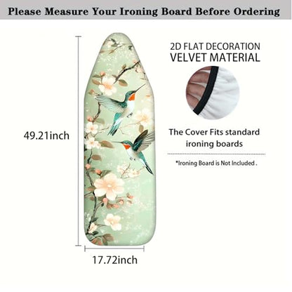 Nuxovilar Hummingbird Blossom Ironing Board Cover 18x49 Polyester - color: Yfw03543, size: 18×49 inch