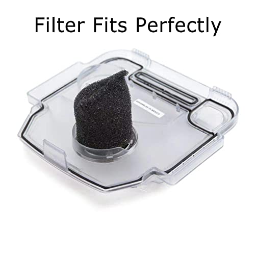 4 Pack Foam Tank Filter Compatible with Hoover Steam Vacuum Cleaner F5800 Series
