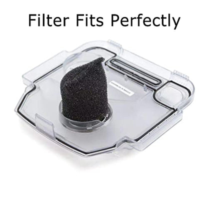 4 Pack Foam Tank Filter Compatible with Hoover Steam Vacuum Cleaner F5800 Series