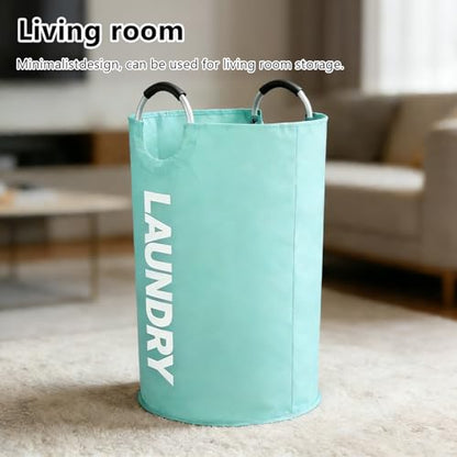 A Large 90 Liter Laundry,Blue - color: Blue