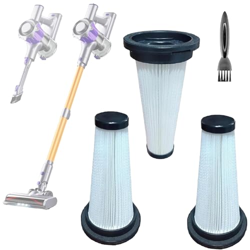3Pack Hepa Filters Replacement Compatible with MBYULO Cordless Vacuum Cleaner, Model EHBR-A001-V01.Washable Filters Works with MBYULO Stick Vacuum.
