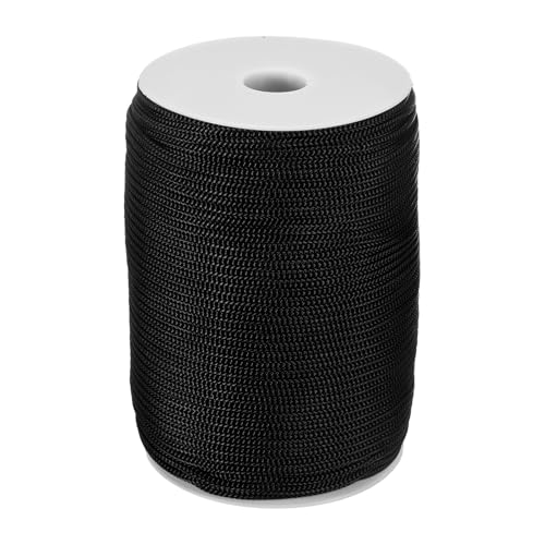 MECCANIXITY 3/16 Inch Braided Polypropylene Rope 400ft Black - color: Black, size: 3/16 Inch 400ft