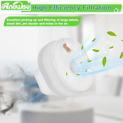 Anewise HV301 Filter for Shark Rocket HV301 HV30126 HV300 HV302 HV292 HV305 - style: HV301-10P