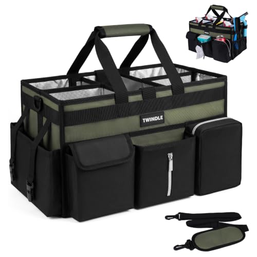Extra-Large Cleaning Caddy, Large Cleaning Supply Caddy For Cleaners,Housekeepers - color: Green, size: Large