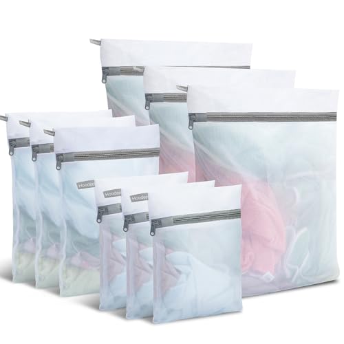 9Pcs Mesh Laundry Bags for Delicates, Laundry Bags Mesh Wash Bags,Lingerie Bags for Washing Delicates, Garment Bag for Washing Machine (3 Large,3 Medium,3 Small) - size: 3Large,3Medium,3Small(9Pcs)