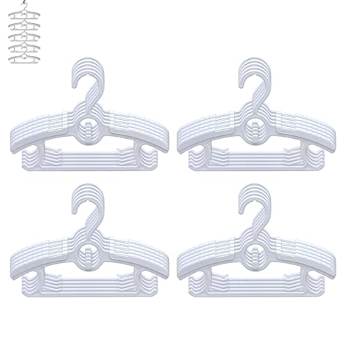 Baby Closet Hangers,20Pack Space Saving Kids Hangers White, - color: White, size: 20 pieces