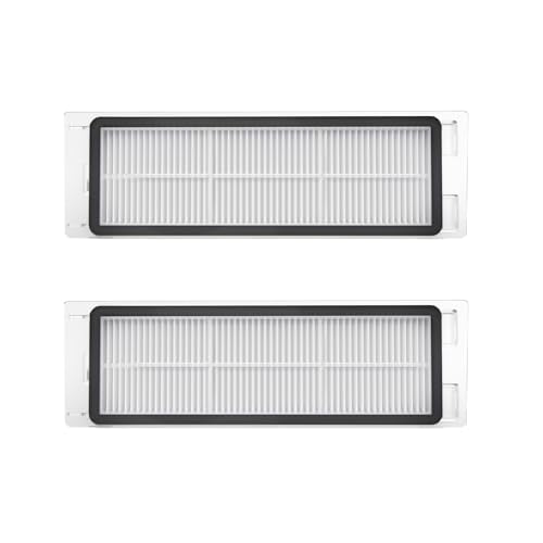 roborock 2 Pack Washable Filter for C1, E2, E3, E4, E5, S4, S5, S5 Max, S6, S6 Pure, S6 MaxV and Q5 Robot Vacuum Cleaners, High Efficiency Filters Replacement Parts - size: Filter-D