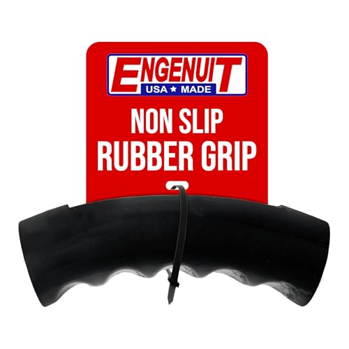 USA-Made Bucket Grip for 1-5 Gallon Buckets, Ergonomic, Durable Handle Grip for Heavy-Duty Buckets | Easy to Install, Comfortable for Gardening, Construction, DIY | Fits 5 Gal Handles - Pack of 1 - size: Pack of 1