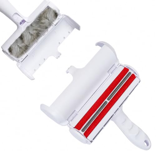 Pet Hair Remover Roller for Dogs and Cats, Reusable Self-Cleaning Lint Roller for Furniture, Couch, Carpet, Bedding and Clothing, No Refills or Batteries Required