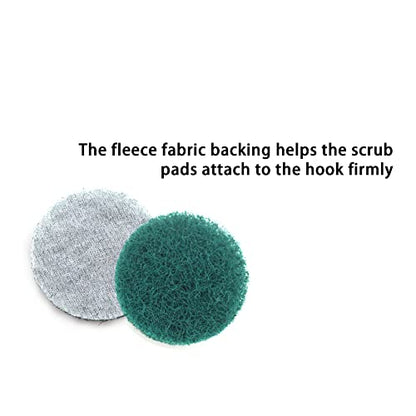 Heavy Duty Scour Pads, Non-Scratch Scrub Sponges, ULIFESTAR 5PCS Dish Scrubber Scouring Pads, Dual-Sided Reusable Household Scrub Pads for Dishes,Dish Cleaning Tool,Kitchen Scrubbers & Metal Grills - size: 121mm/5''Green 180-240grits