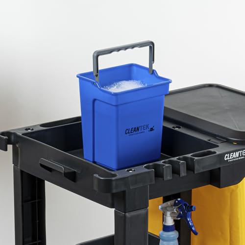 Restaurantware 4 qt Blue Cleaning Bucket - color: Blue, size: 4 Quarts