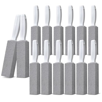 Emycool Pumice Stone Toilet Bowl Cleaner, 14 Pack Toilet Pumice Stone with Handle for Toilet Cleaning, Bathtubs, Sinks, Swimming Pools, Grills - color: 14 Pack