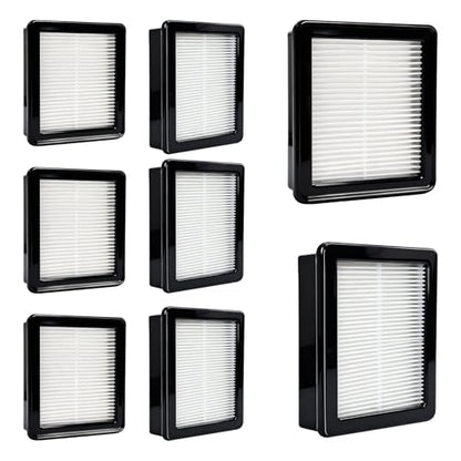 8 Pcs 107315 HEPA Filter Compatible with ProTeam Coach Pro 10 - size: 8