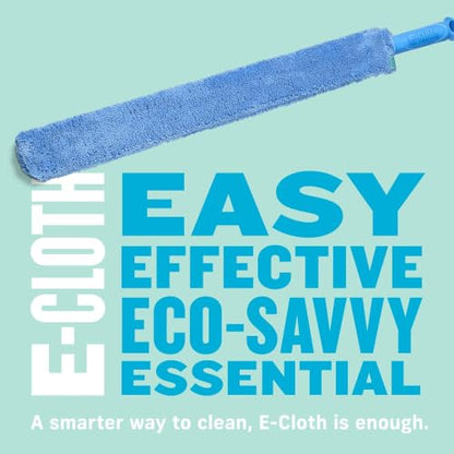 E-Cloth Cleaning & Dusting Wand, Reusable Duster - Blue, 1 Pack