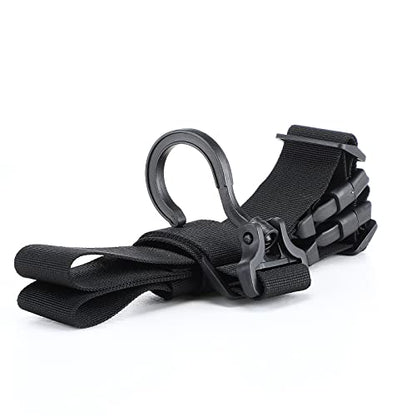 Honeydak 3 Pcs Wader Boot Hanger with Adjustable Belt and Swivel Hook