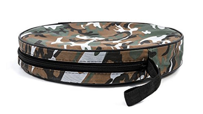 Camco Collapsible Bucket with Storage Case - Durable Pop Up Bucket with Watertight Fabric, Holds 3 Gallons of Water - Great for RVs, Camping, Fishing, Boating, Hiking- Camouflage (42994) (Pack of 4) - size: One Size (Pack of 4)