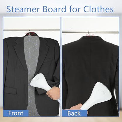 Steamer Board for Clothes With Ironing Glove, 35"17.5" Hanging Ironing Pad, Steam Iron Stand With Pad for Steaming Clothes