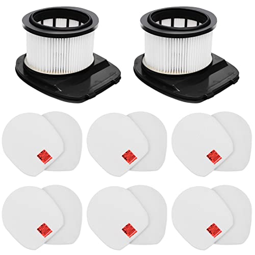 IZ362H Filters for Shark IY143H IZ382H IZ377H IZ387H IZ376H IZ162H IZ362H IZ361H UZ365H WZ440H IZ440H IZ462H IZ464H IZ482H IZ483H Stick Vacuums, Part XHF161H & 617FJ140 - size: 8 Pack
