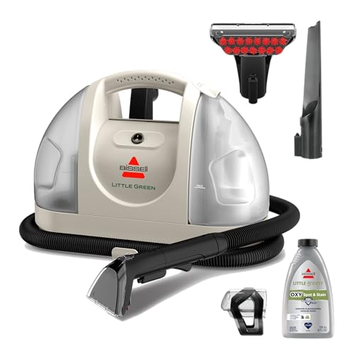 BISSELL Little Green Multi-Purpose Portable Carpet Cleaner, 3353D - color: Special Edition Coastal Clean, style: Little Green