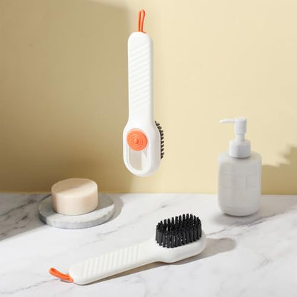 2 Pcs 2 in 1 Multifunction Cleaning Brush Shoe Laundry Brush, Scrub Brushes