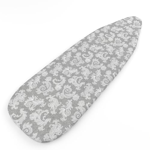 Encasa XO Ironing Board Cover and Pad, X-Large, 54"x18" - Grey - color: Grey., size: X-Large