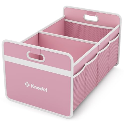 K KNODEL Foldable Trunk Storage Organizer for Car and Suv (Medium, Pink) - color: Pink, size: Medium