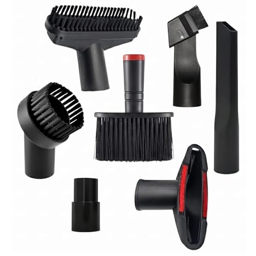 7-Piece Vacuum Attachments with Car Detailing Brush