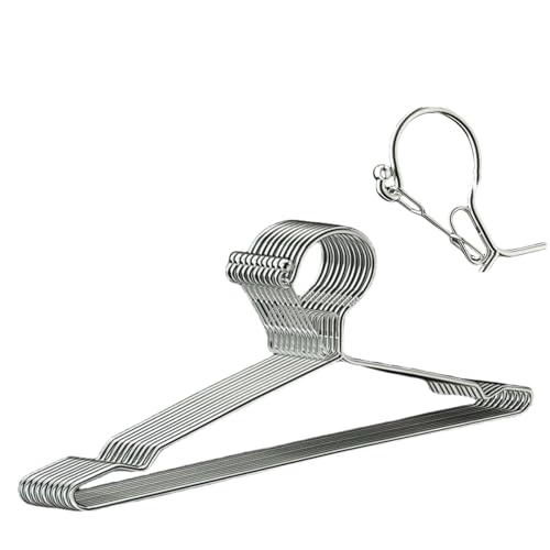 4mm Lockable Coat Hangers Heavy Duty Windproof Clothes Hanger