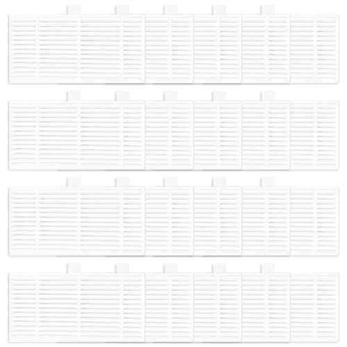 Filters For MAMNV BR150/BR151 For ZCWA BR150/BR151 For ONSON BR150/BR151 For GTTVO BR150/BR151 Robot Vacuum Cleaner, Vacuum Cleaner Filters Replacement Kits (20PCS) - size: 20PCS