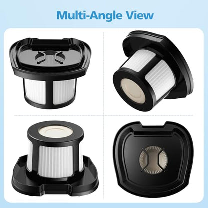 4 Pack 2284W 2390A Vacuum Filter for Bissell Pet Hair Eraser Hand Vacuum