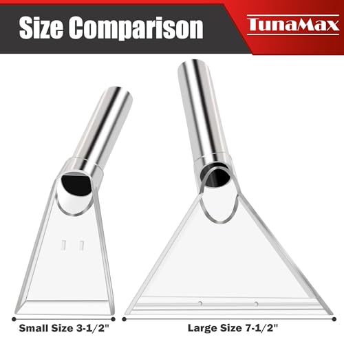 TunaMax Extractor Tool Hand Wand with Clear Head, Car Detailing Vacuum Wand
