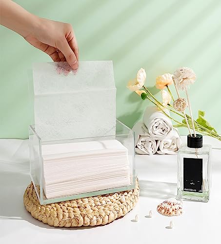 rejomiik Large Dryer Sheet Holder, Dryer Sheet Dispenser with Lid, Clear - color: Clear, size: Large