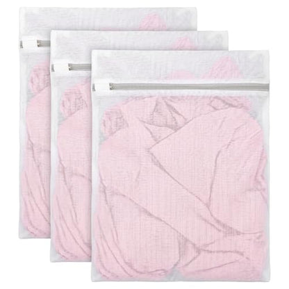3 PCS Mesh Laundry Bags for Delicates, Mesh Bags for Laundry