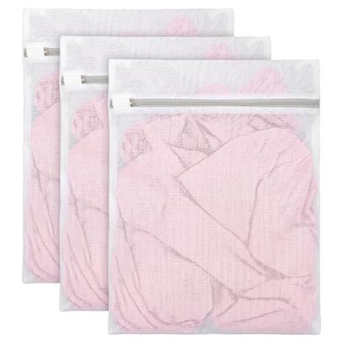 3 PCS Mesh Laundry Bags for Delicates, Mesh Bags for Laundry