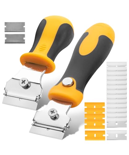 Bates- Razor Blade Scraper Set, 2 Pack, Standard & Adjustable Handle
