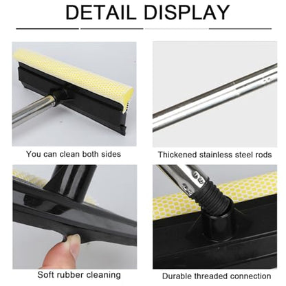 Window Cleaning Kit with 10L Collapsible Bucket - color: Gray