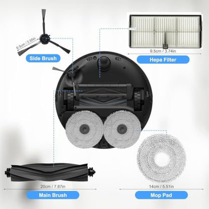 Replacement Parts for Dreame L10s Ultra Gen 2 L10s Ultra Heat Robot Vacuum - color: L10s Ultra Heat/X30