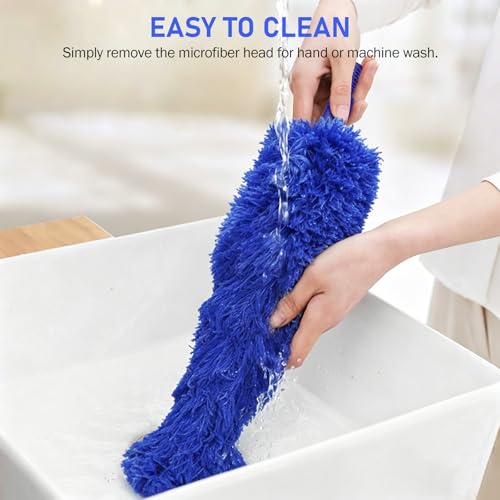 SetSail Dusters and Gap Duster with Extension Pole for Cleaning,Blue - color: Blue, size: Gap Duster Set