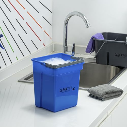 Restaurantware 4 qt Blue Cleaning Bucket - color: Blue, size: 4 Quarts