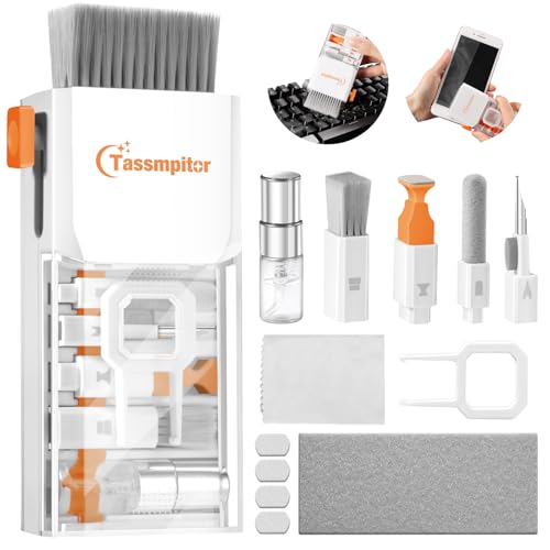 Keyboard Cleaner & Laptop Cleaning Kit for Computer Screen, White - color: White