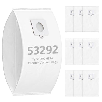 10 Pack 53292 Type Q/C HEPA Vacuum Bags for Kenmore 53292 Canister Vacuum