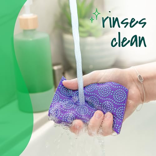 Scotch-Brite Odor Resist Non-Scratch Scrub Sponge, Dishwasher-Safe Kitchen Sponges that Resist Bacterial Odors, Multipurpose Dish Sponge for Gentle Cleaning, 6 Dish Sponges - size: 6 Pack