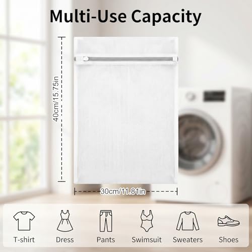 3 PCS Mesh Laundry Bags for Delicates, Mesh Bags for Laundry