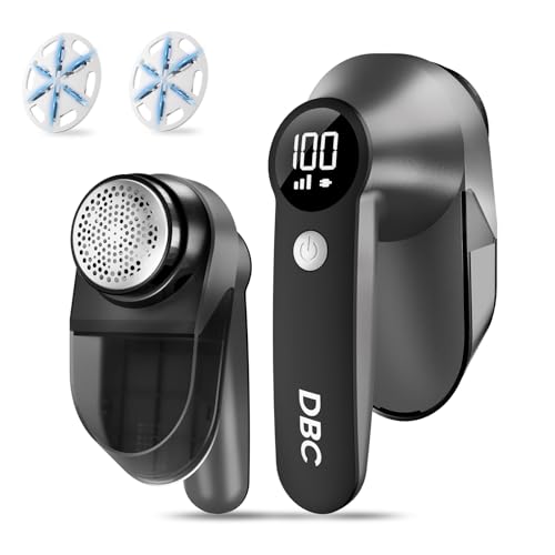 DBC Rechargeable Fabric Shaver,3-Speed Lint Remover Lint Shaver for Clothes