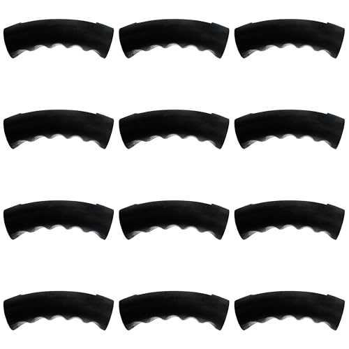 USA-Made Bucket Grip for 1-5 Gallon Buckets, Ergonomic, Durable Handle Grip for Heavy-Duty Buckets | Easy to Install, Comfortable for Gardening, Construction, DIY | Fits 5 Gal Handles - Pack of 12 - size: Pack of 12
