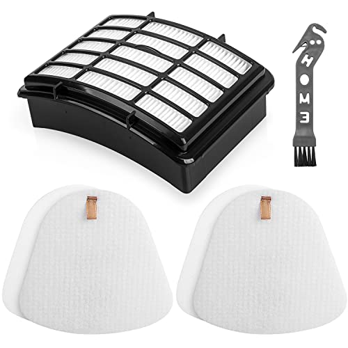 NV350 NV356E NV360 Filter Replacement for Shark Navigator Lift Away Vacuum - size: NV350 (1 HEPA + 2 Foam + 2 Felt Filters)