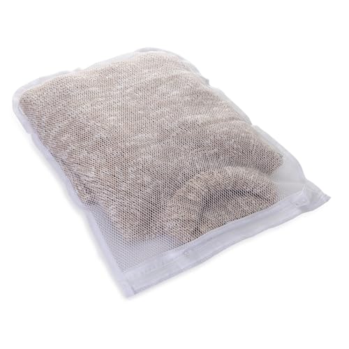 PRO MART INDUSTRIES Sweater Wash Bag With Zipper Closure White Mesh Polyester - size: 18" x 22"